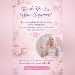 “Support my Fight Against Cancer! Help with your Purchase 💖”